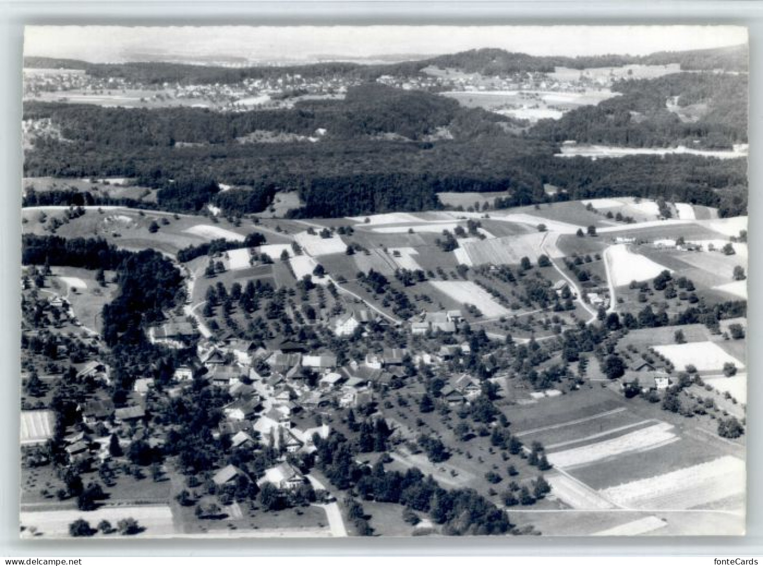 Aesch ZH Fliegeraufnahme