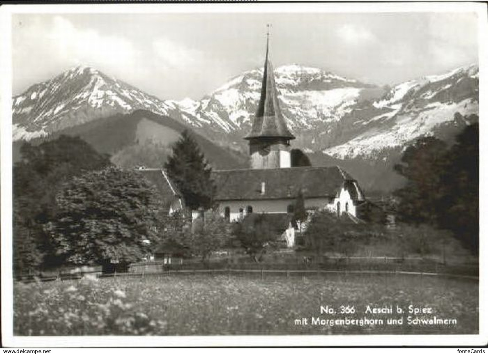 Aeschi BE Aeschi bei Spiez Morgenberghorn x 1938