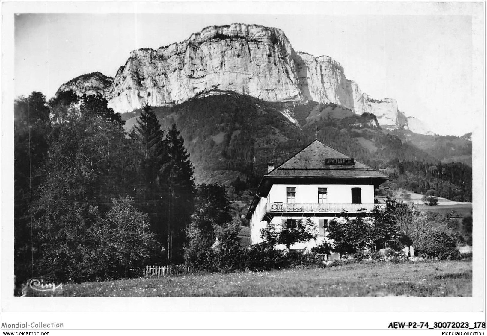 AEWP2-74-0177 - DINGY-SAINT-CLAIR - hôtel du parmelan et le perthuis