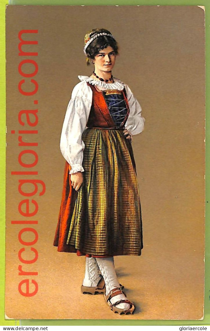 af5593 - SWITZERLAND Schweiz - Ansichtskarten VINTAGE POSTCARD -Calanca, Costume