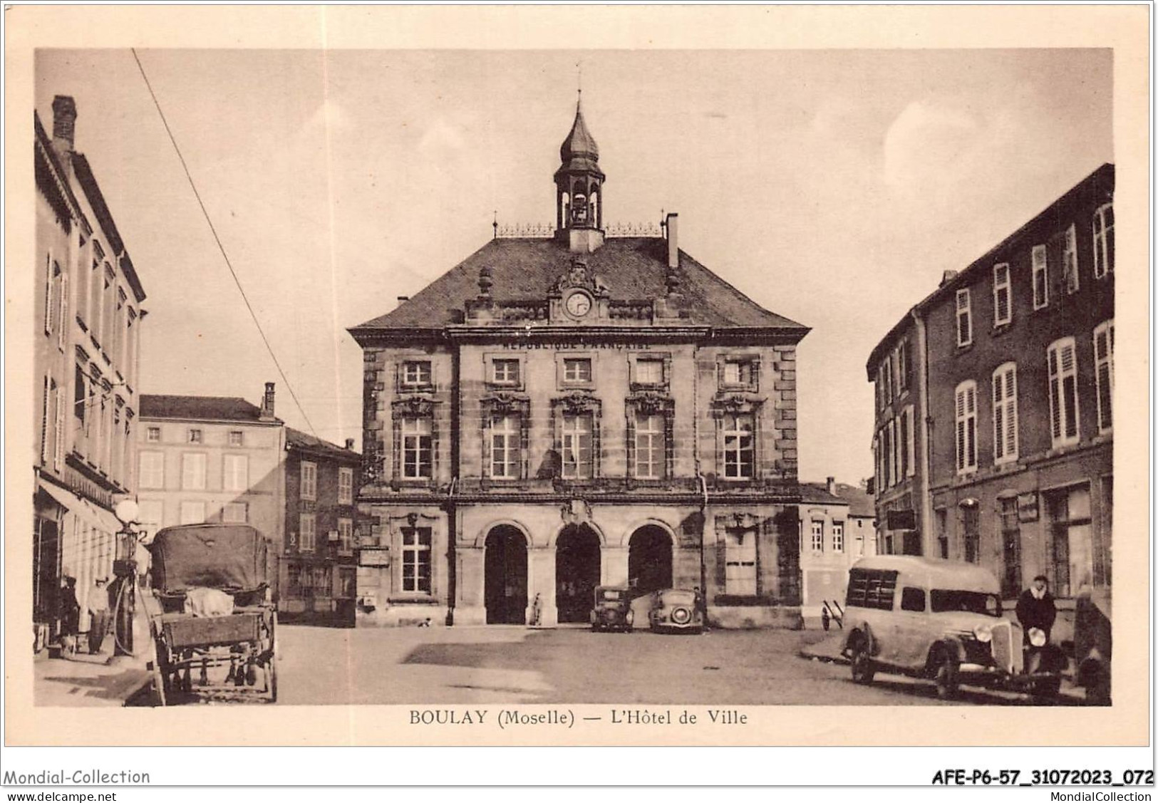 AFEP6-57-0454 - BOULAY - Moselle - L'hôtel de ville