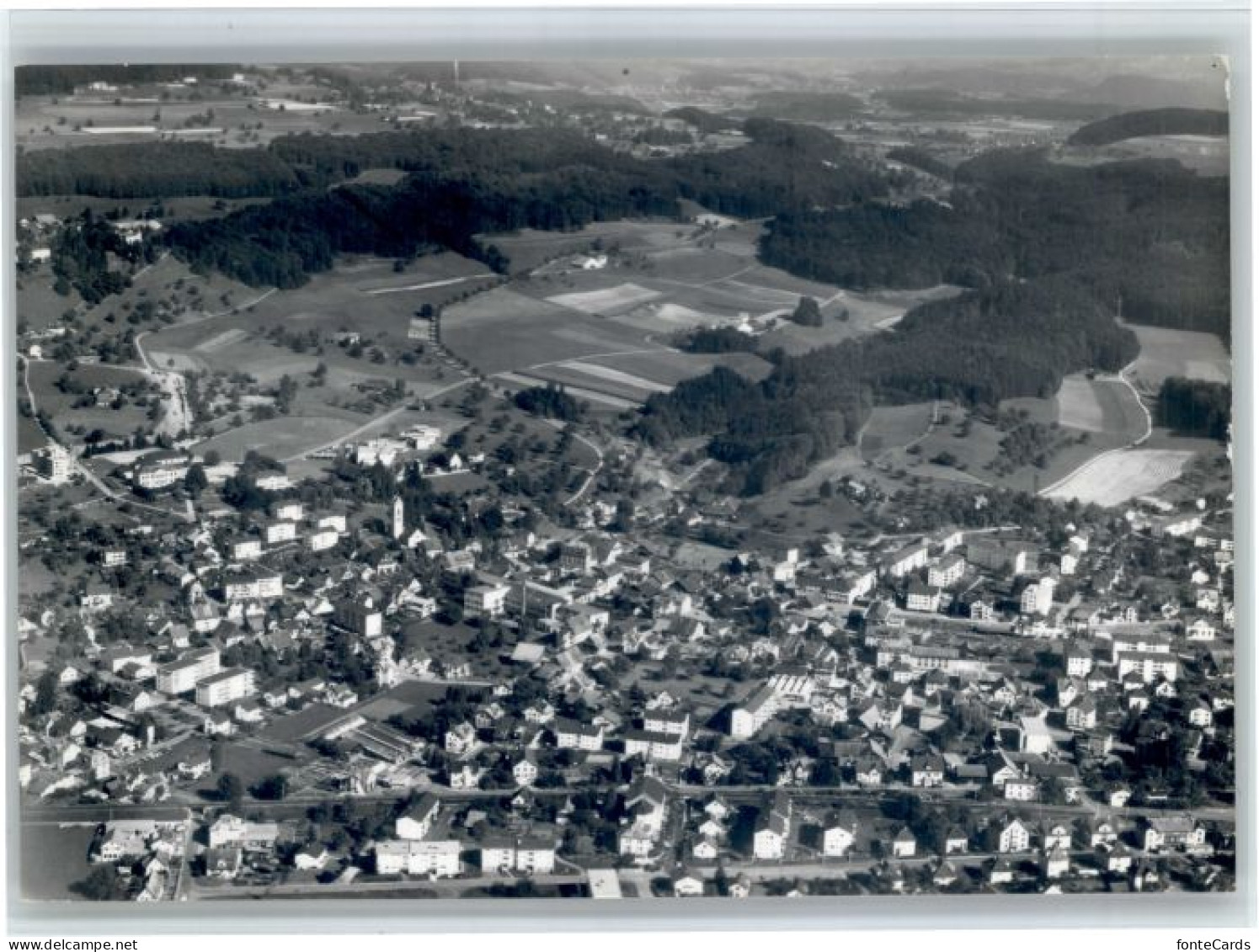 Affoltern Albis Affoltern Fliegeraufnahme