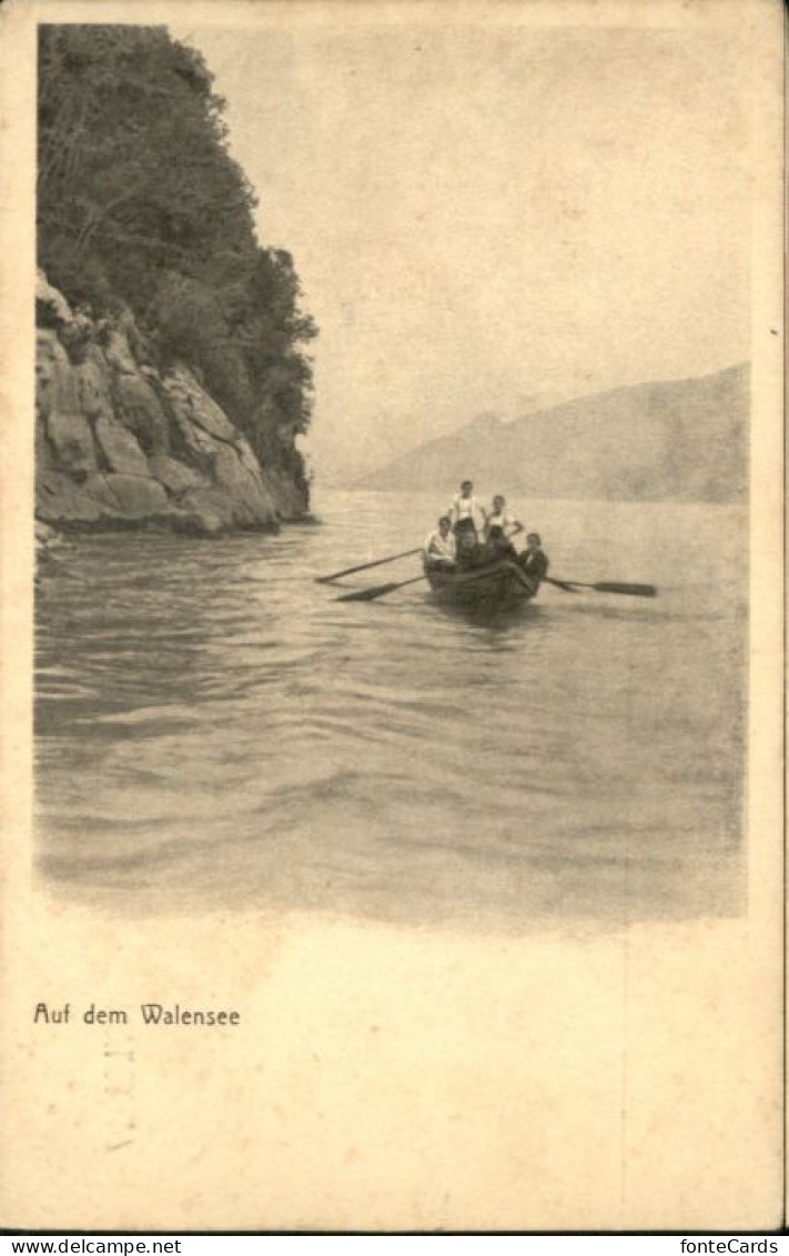 Affoltern ZH Affoltern [Stempelabschlag]Walensee Schiff