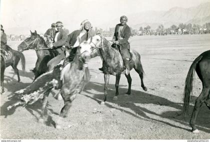 Afghanistan Buzkashi Horse game 1960 to Bobigny