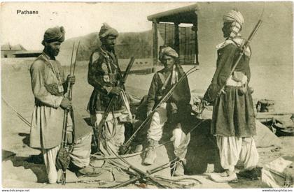 Afghanistan Pathans Pashtuns with weapons ed Rai