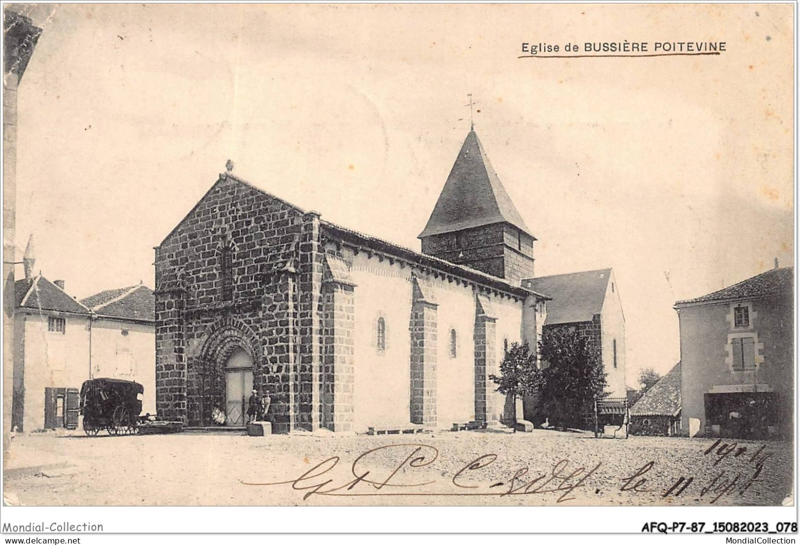 AFQP7-87-0634 - église de BUSSIERE POITEVINE