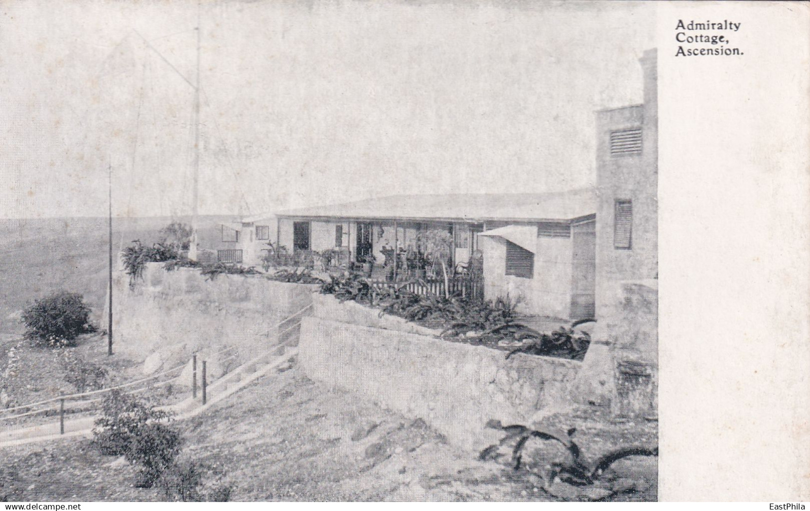 AFRICA AFRIQUE - ASCENSION ISLAND - ADMIRALY COTTAGE