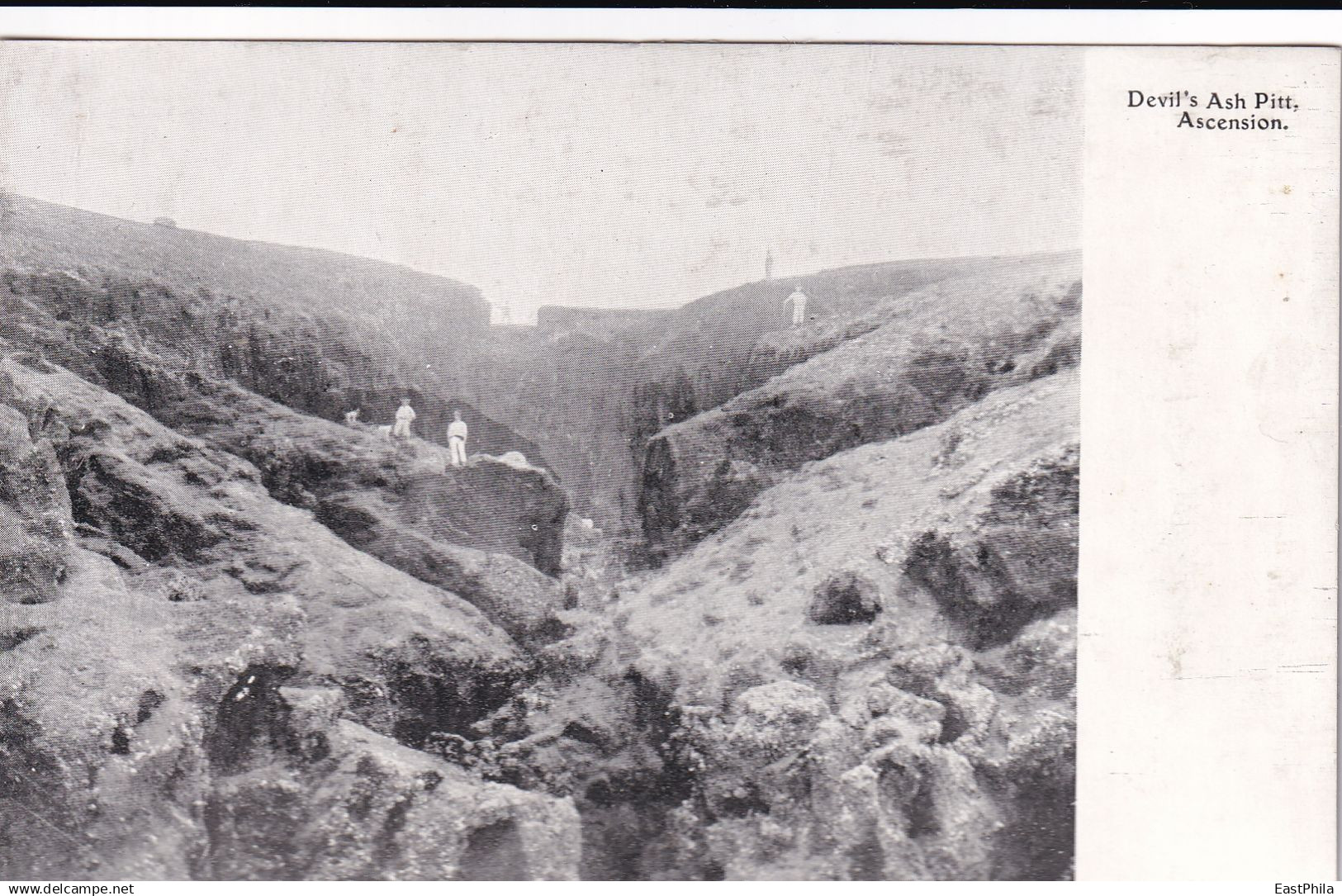 AFRICA AFRIQUE - ASCENSION ISLAND - DEVIL'S ASH PITT