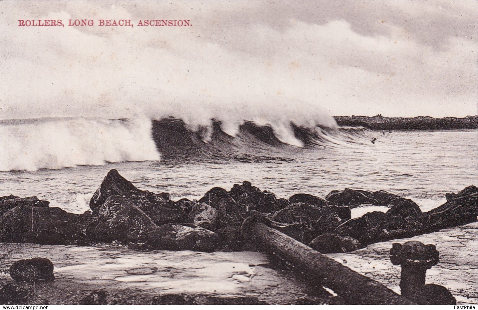 AFRICA AFRIQUE - ASCENSION ISLAND - ROLLERS LONG BEACH