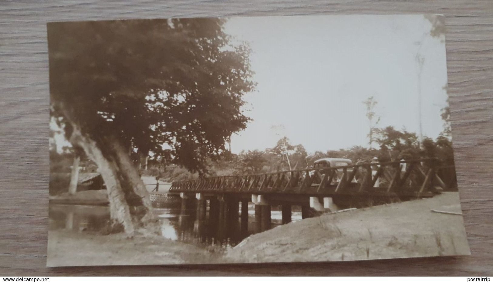 AFRICA. CONGO. PONT TELE. RPPC 1920 - 1930