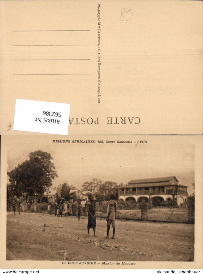 Africa Missions Africaines Missionierung Cote d`Ivoire Elfenbeink&uuml;ste Moousso