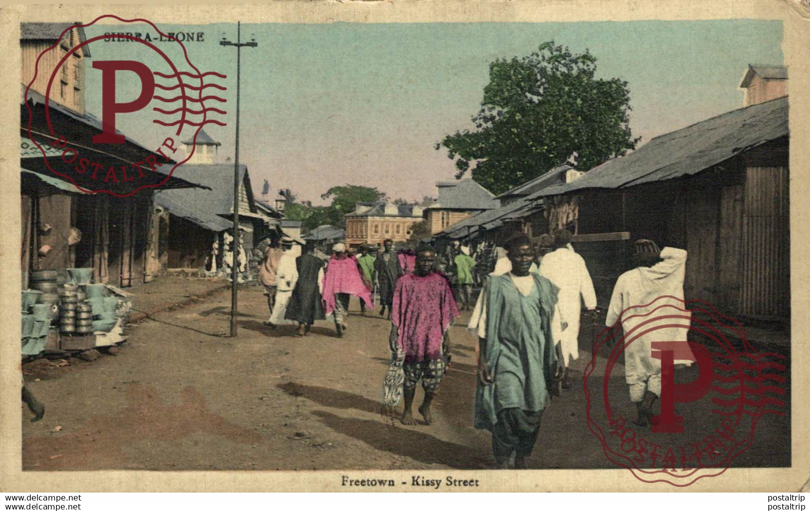 AFRICA. SIERRA LEONA. SIERRA LEONE - FREETOWN. KISSY STREET.