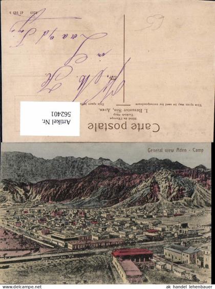 562401,Africa Yemen Jemen Aden General View of Camp