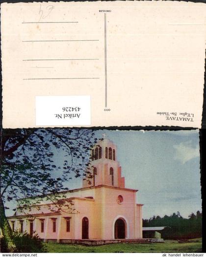 434226,Madagaskar Tamatave Toamasina L'Eglise Ste-Therese Kirche