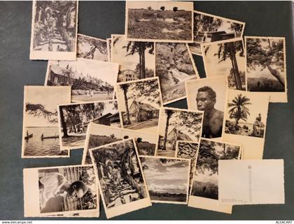 lot de 38 cartes divers afrique , photographe  nels