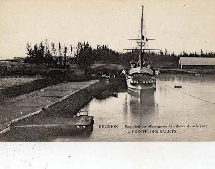 Carte  postale de la Réunion -- Pointe-des - Galets