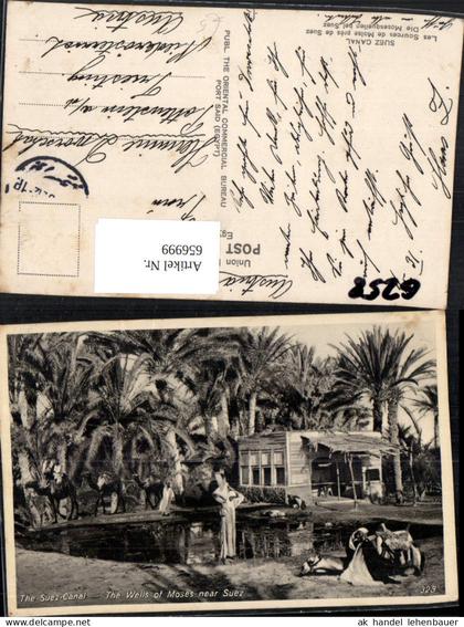 656999,The Suez-Canal The Wells of Moses near Suez Egypt