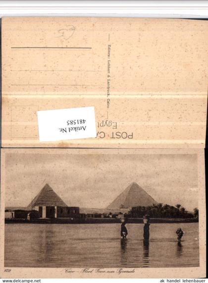 481585,Egypt Cairo Kairo Flood Time near Pyramids Pyramiden
