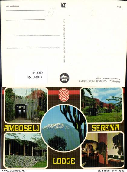 603920,Mehrbild Ak Amboseli National Park Kenya Kenia Amboseli Serena Lodge