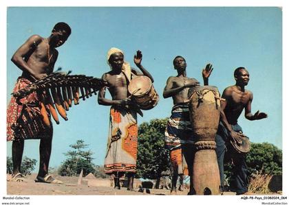 AQBP8-0658-AFRIQUE - Séance de tam-tam