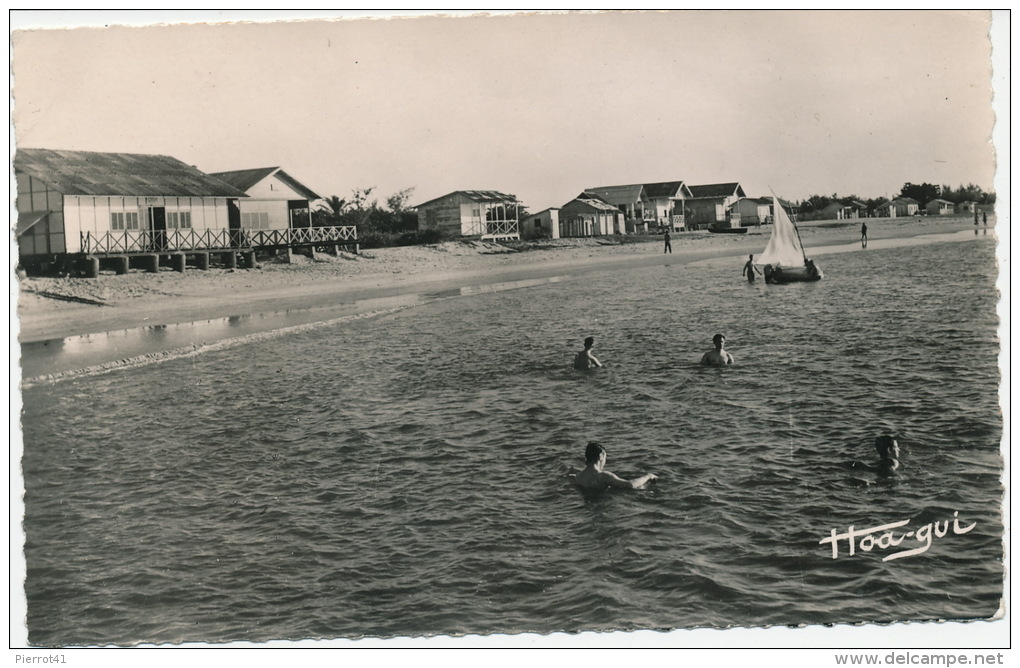 AFRIQUE - A.E.F. - CONGO - POINTE NOIRE - La plage