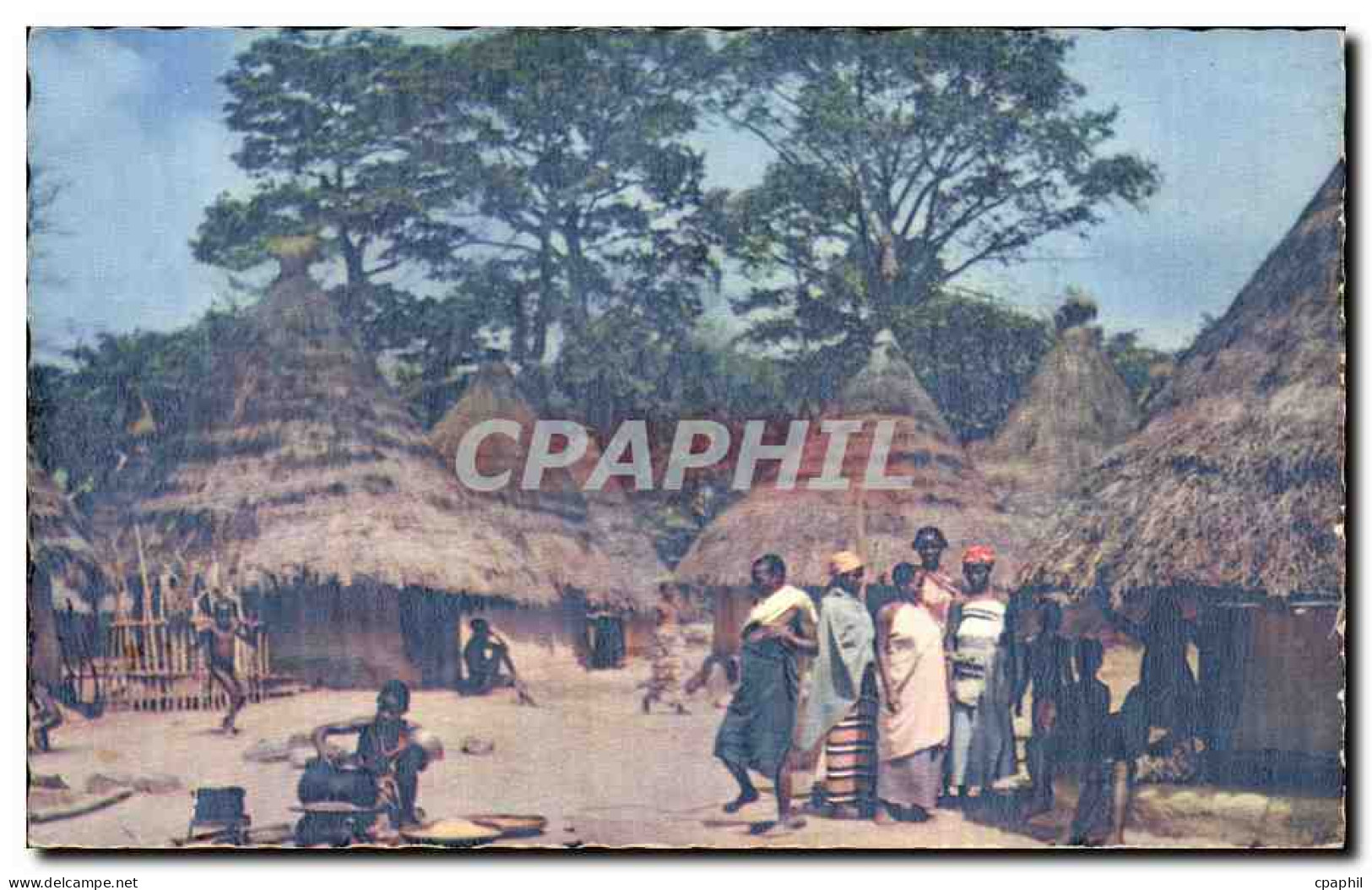 Afrique - Africa - L Afrique en Couleurs - Village Africain - CPA