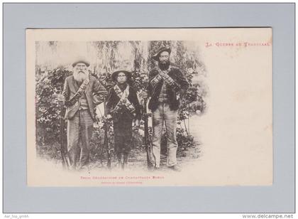 AK Südafrika Transvaal ungebraucht ~1902 Drei Generationen Boers Kämpfer