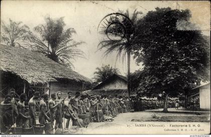 CPA NGounie Samba Gabun, Factorerie SHO