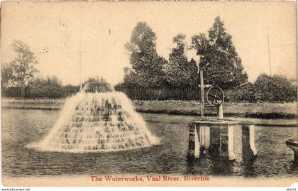 PC SOUTH AFRICA THE WATERWORKS, VAAL RIVER, RIVERTON (a83080)