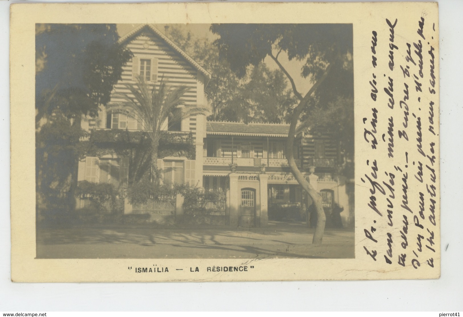 AFRIQUE - EGYPTE - ISMAÏLIA - La Résidence