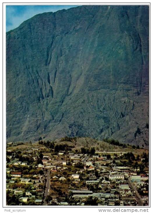 Afrique - La Réunion - vue aérienne de Cilaos