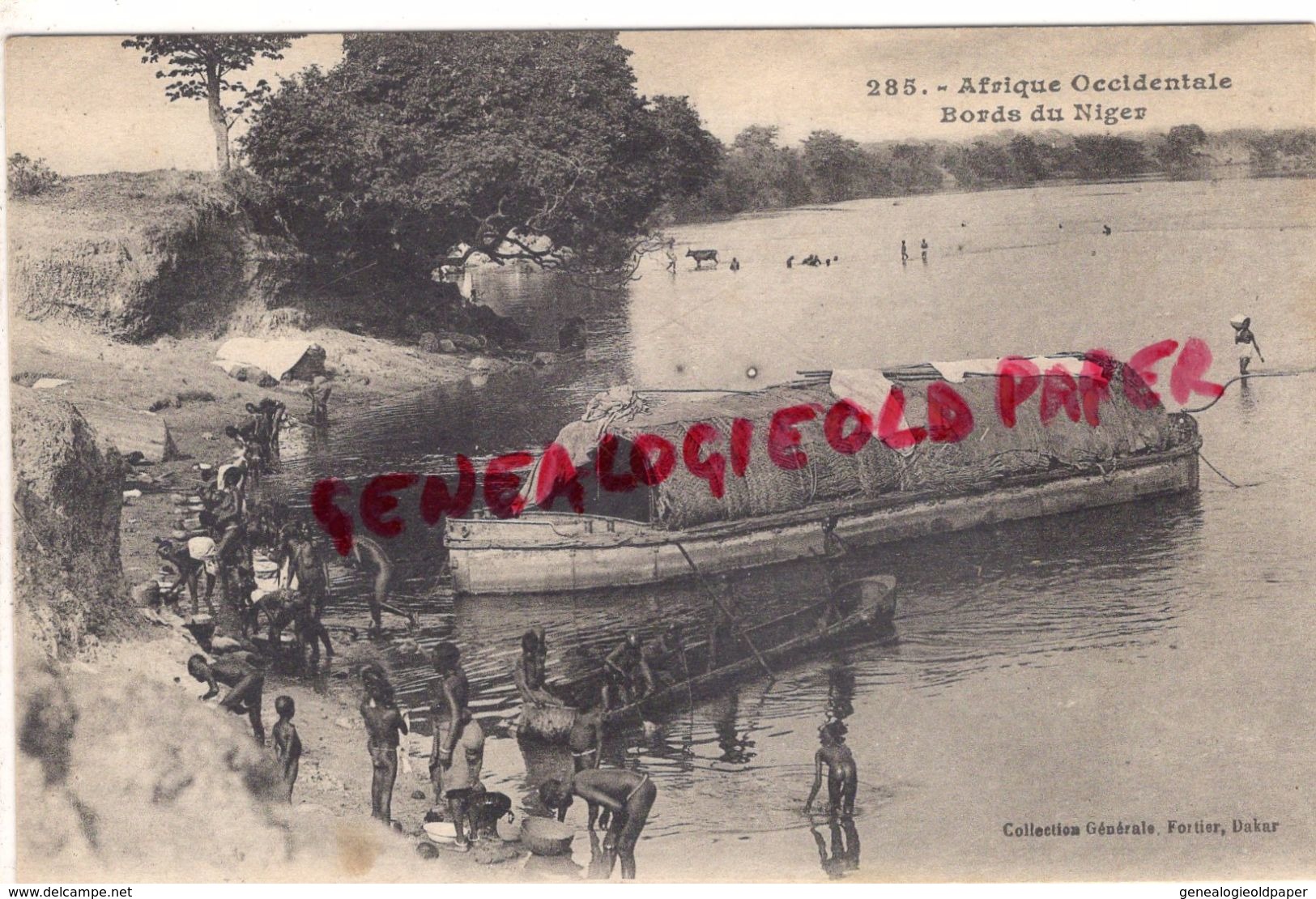 AFRIQUE - NIGER - BORDS DU NIGER