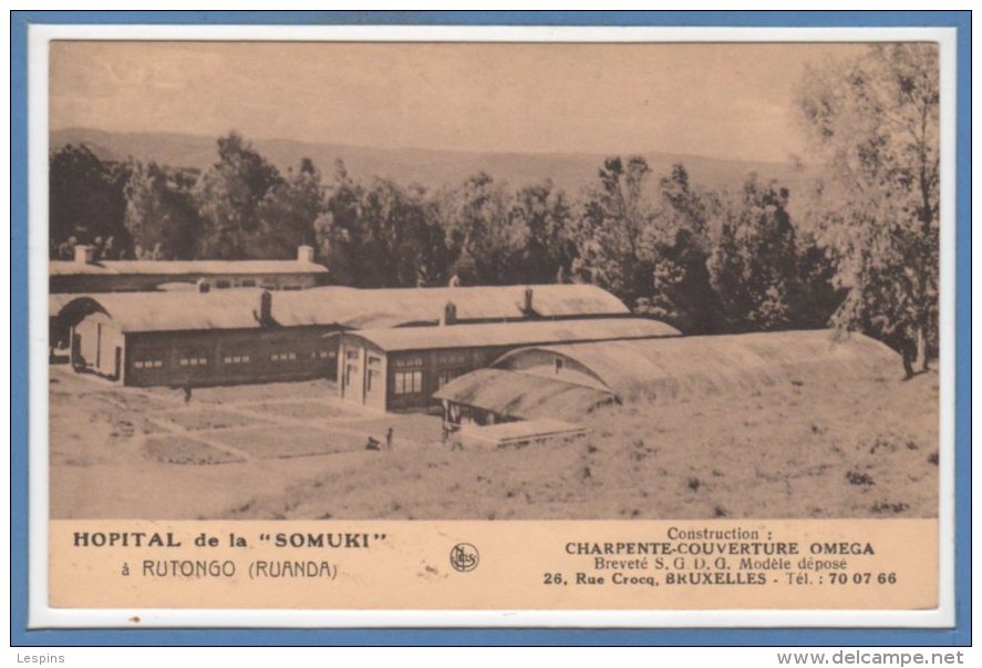 AFRIQUE  --  RUANDA - Hopital de la "SOMUKI