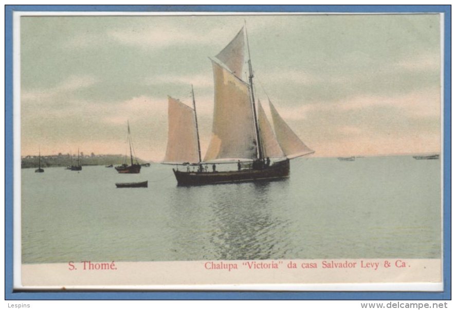 Afrique - Sao TOME et Principe -- -- Chalupa " Victoria da casa  salvator