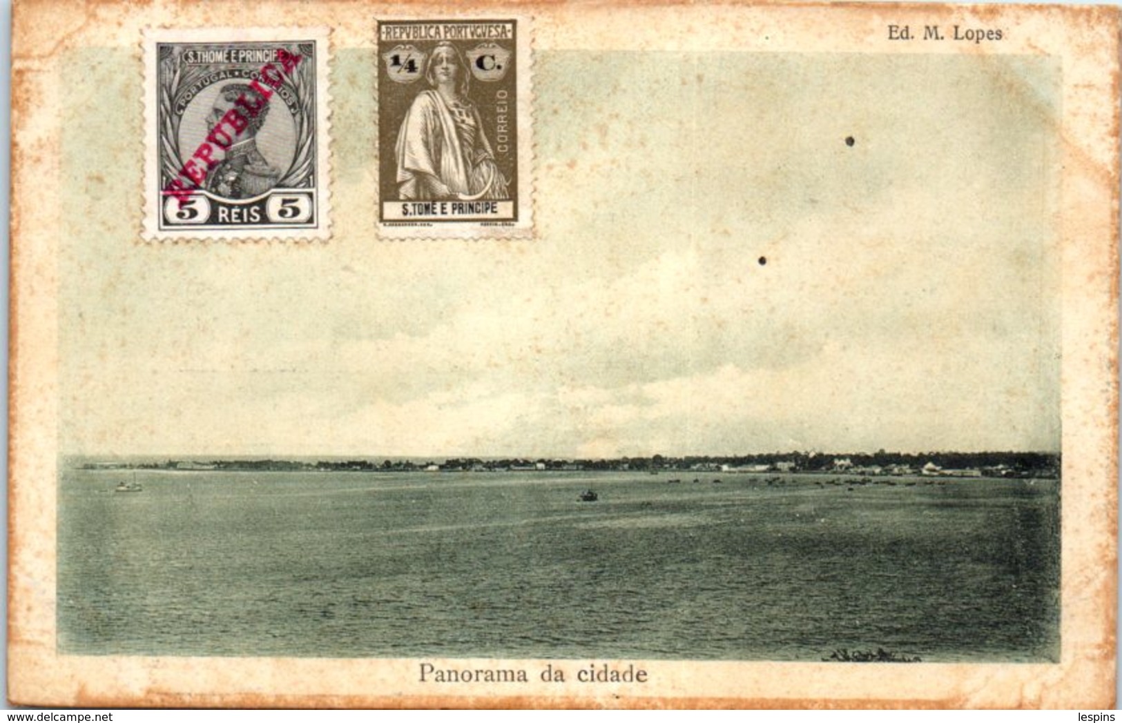 AFRIQUE --  SAO TOME Et PRINCIPE--  Panorama da cidade