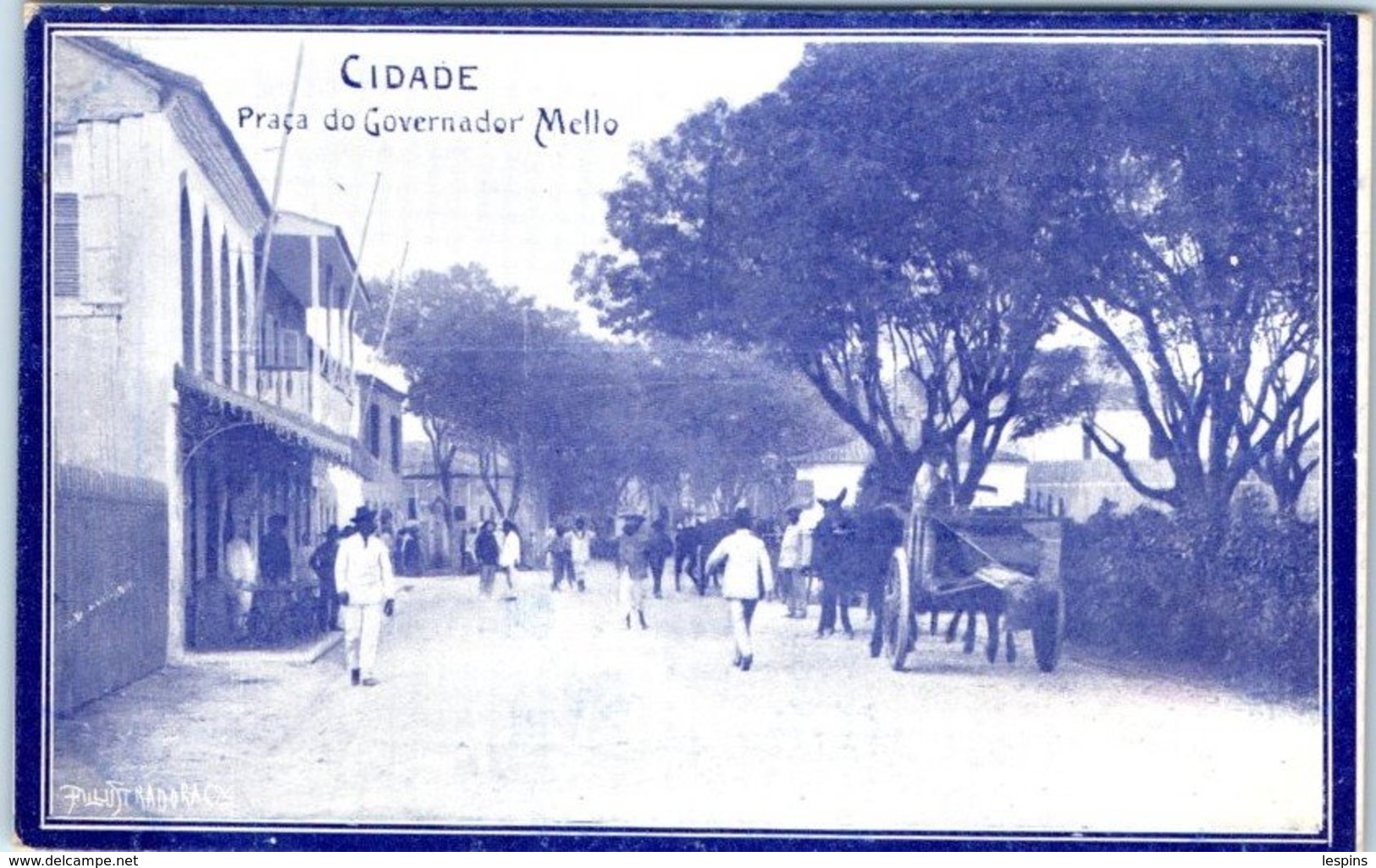 AFRIQUE - SAO TOME et PRINCIPE - Praça do governador MELLO