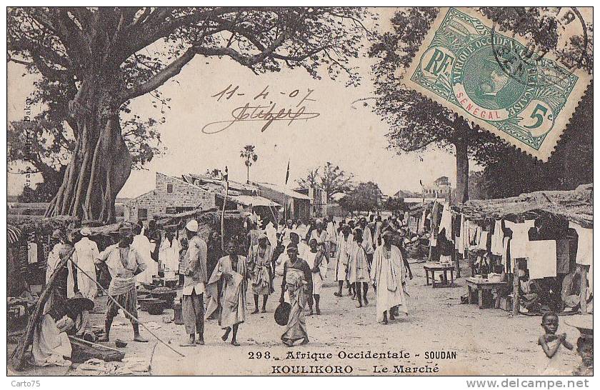 Afrique - Soudan - Koulikoro - Marché