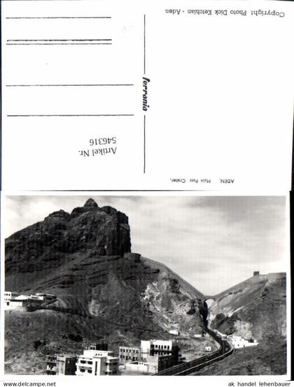 546316,Africa Yemen Jemen Aden Main Pass Crater Krater