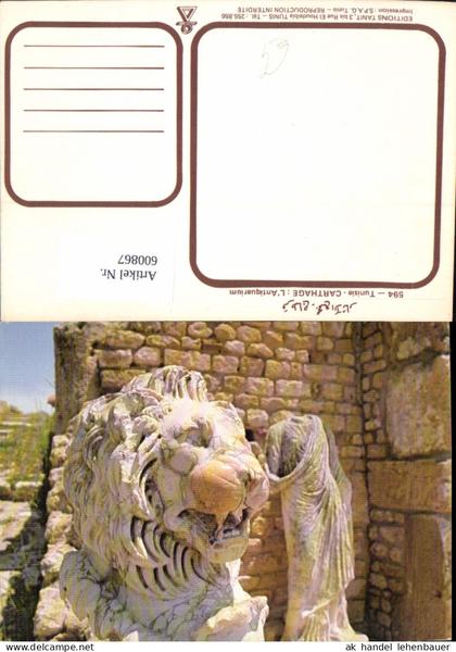 600867,Carthage L Antiquarium Tunisia