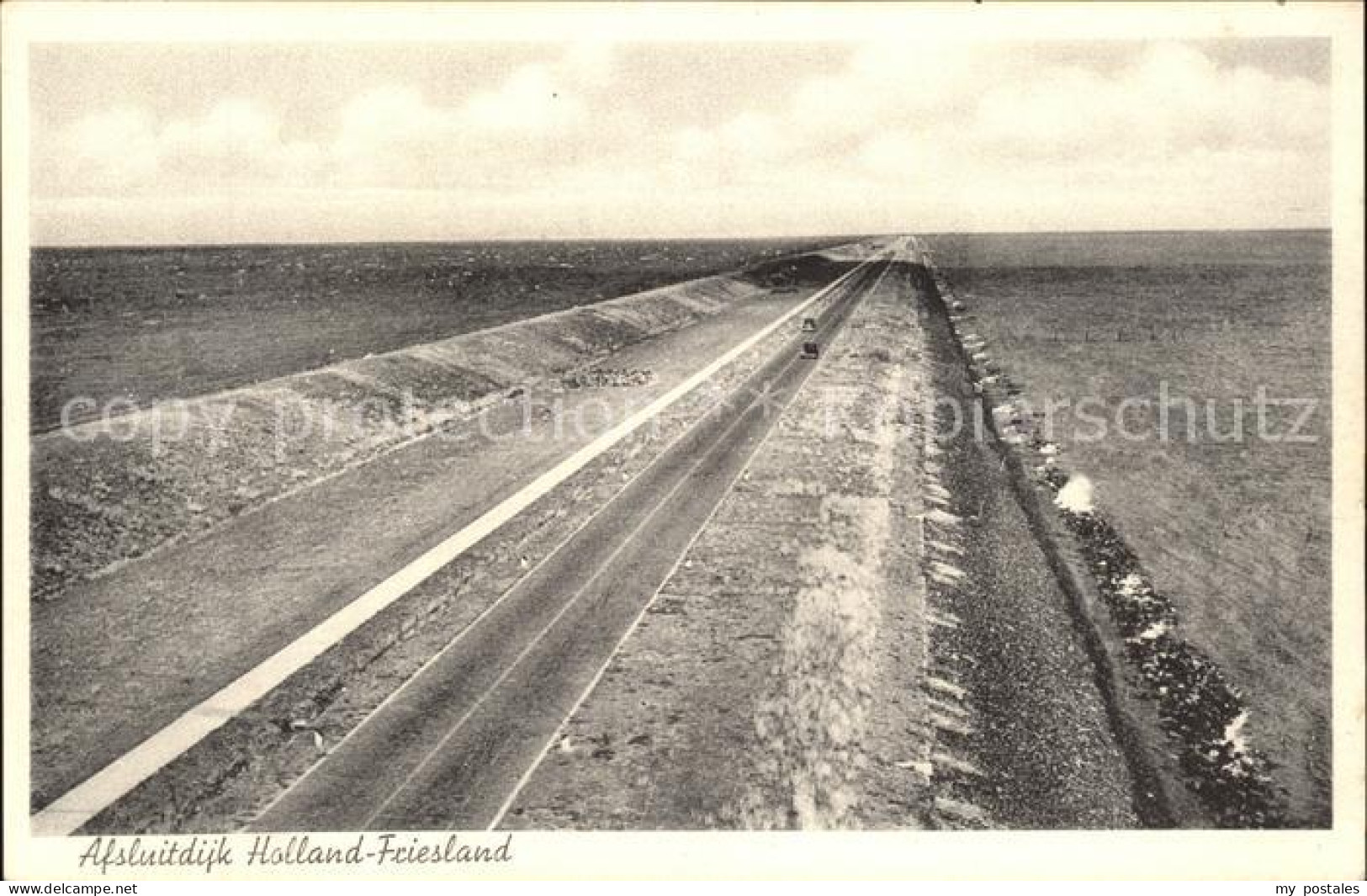 Afsluitdijk Holland Friesland