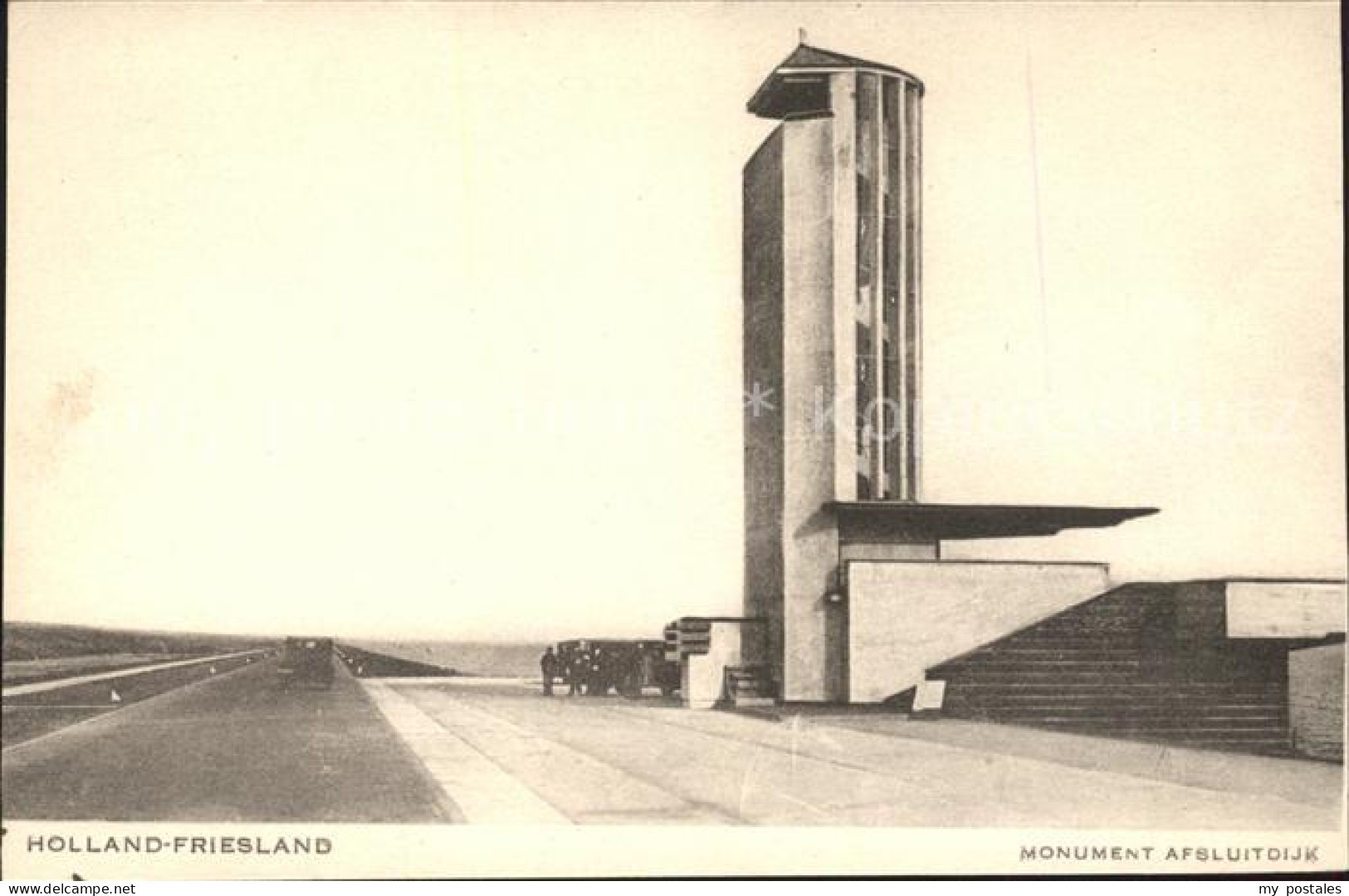 Afsluitdijk Monument Holland Friesland