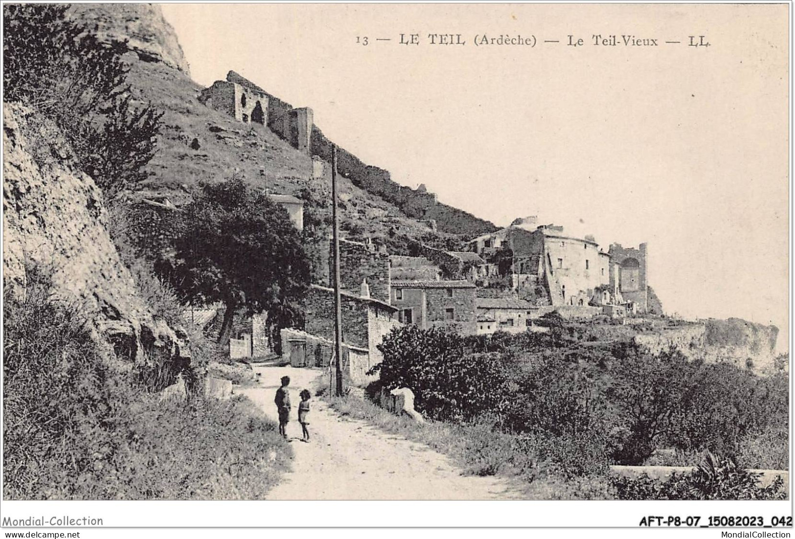 AFTP8-07-0762 - LE TEIL - Le teil vieux