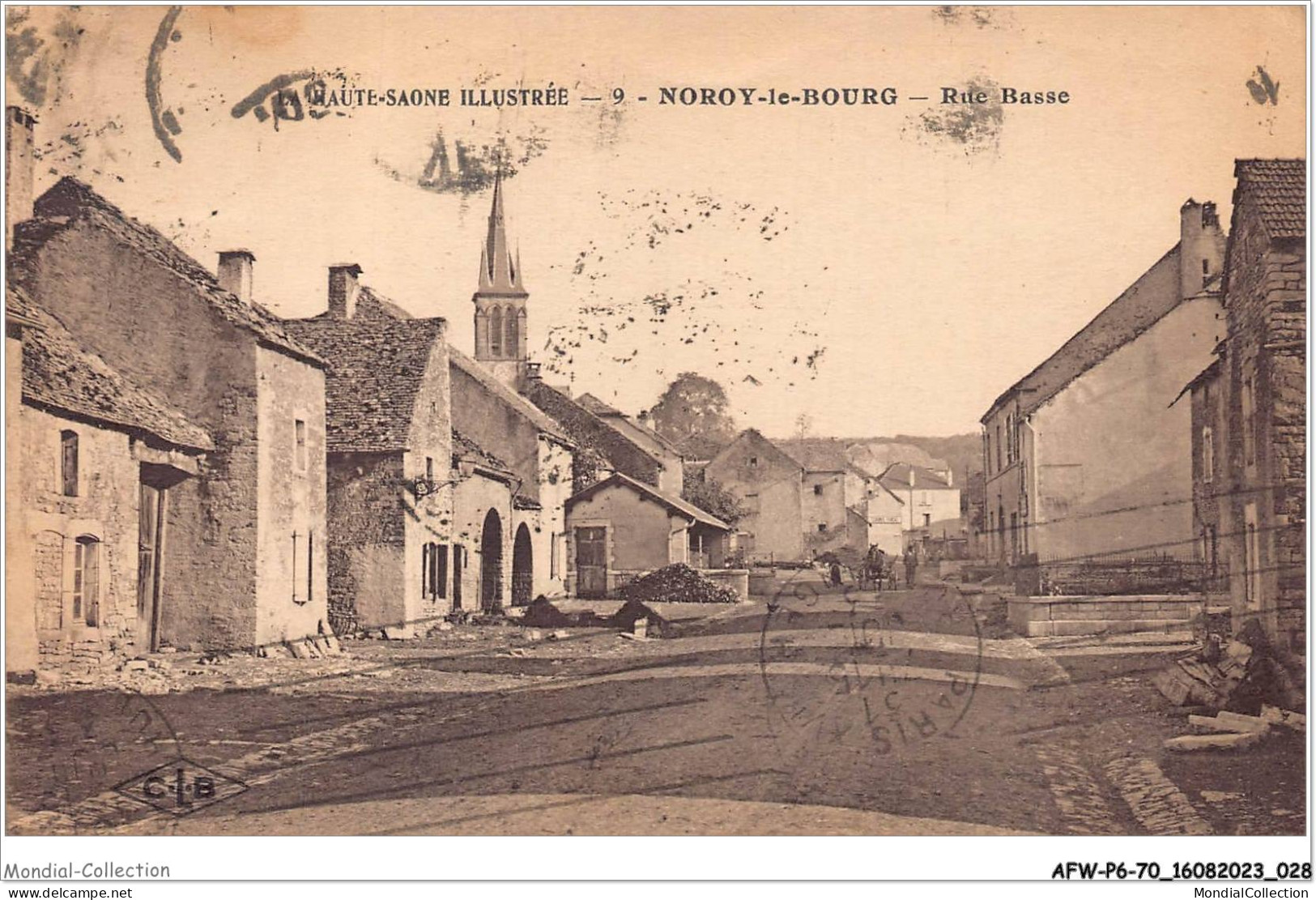 AFWP6-70-0559 - haute-saône illustrée - NOROY-le-BOURG - rue basse