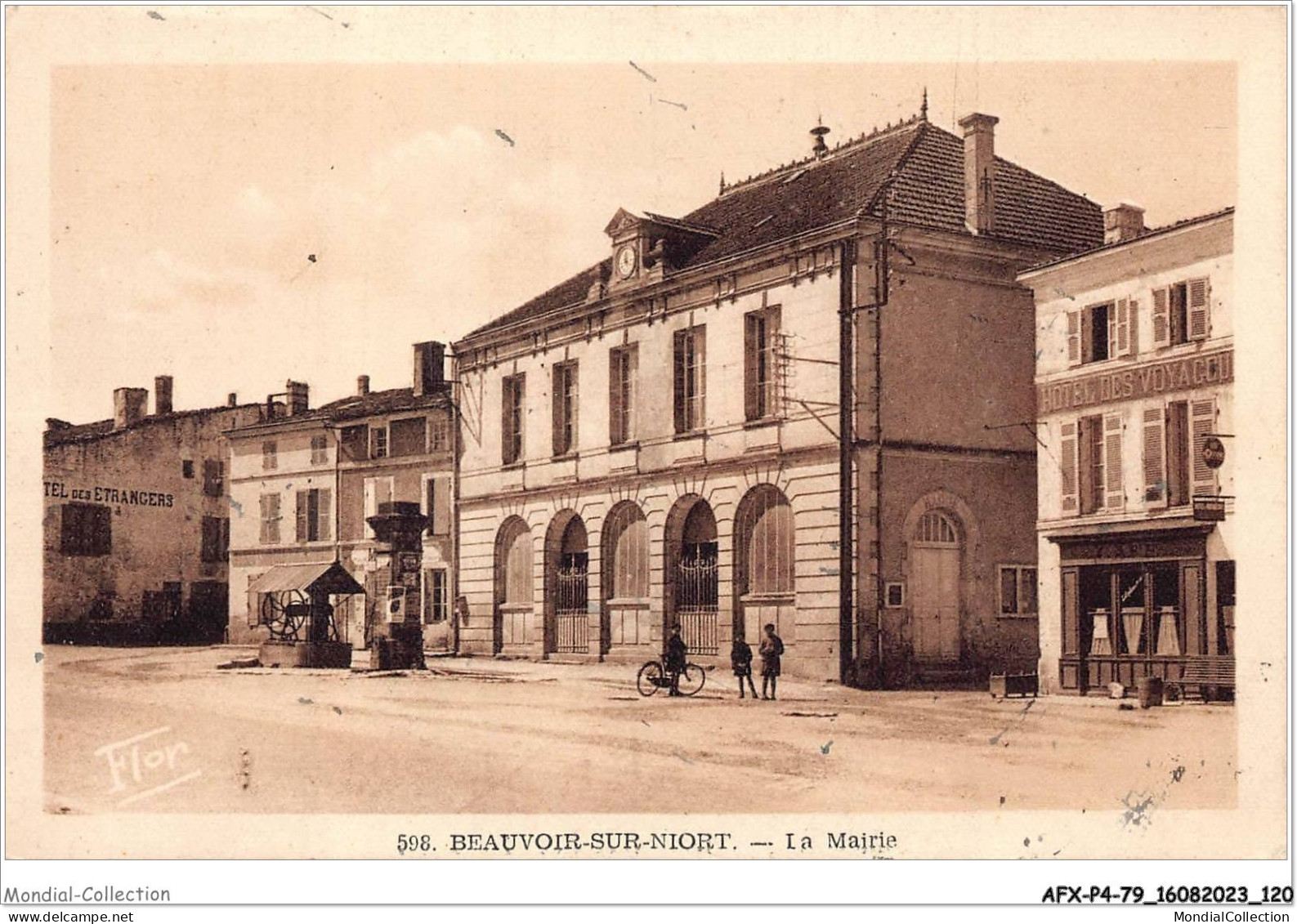 AFXP4-79-0336 - BEAUVOIR-SUR-NIORT - La mairie