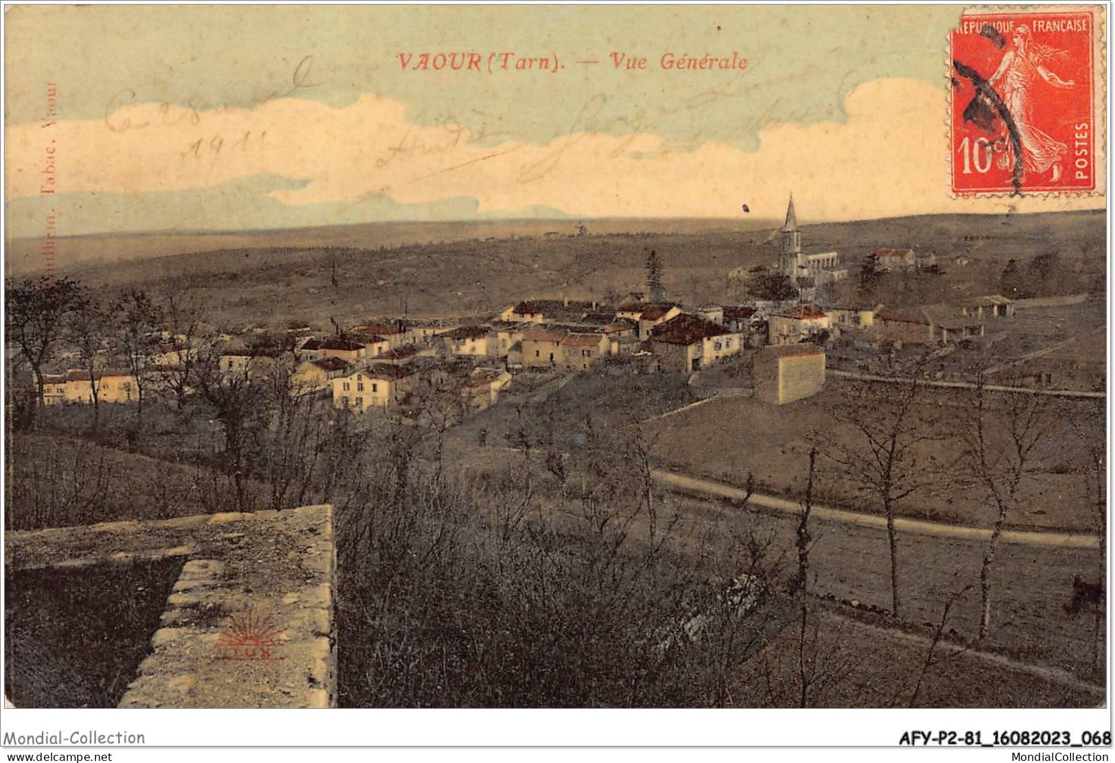 AFYP2-81-0122 - VAOUR - Tarn - vue générale