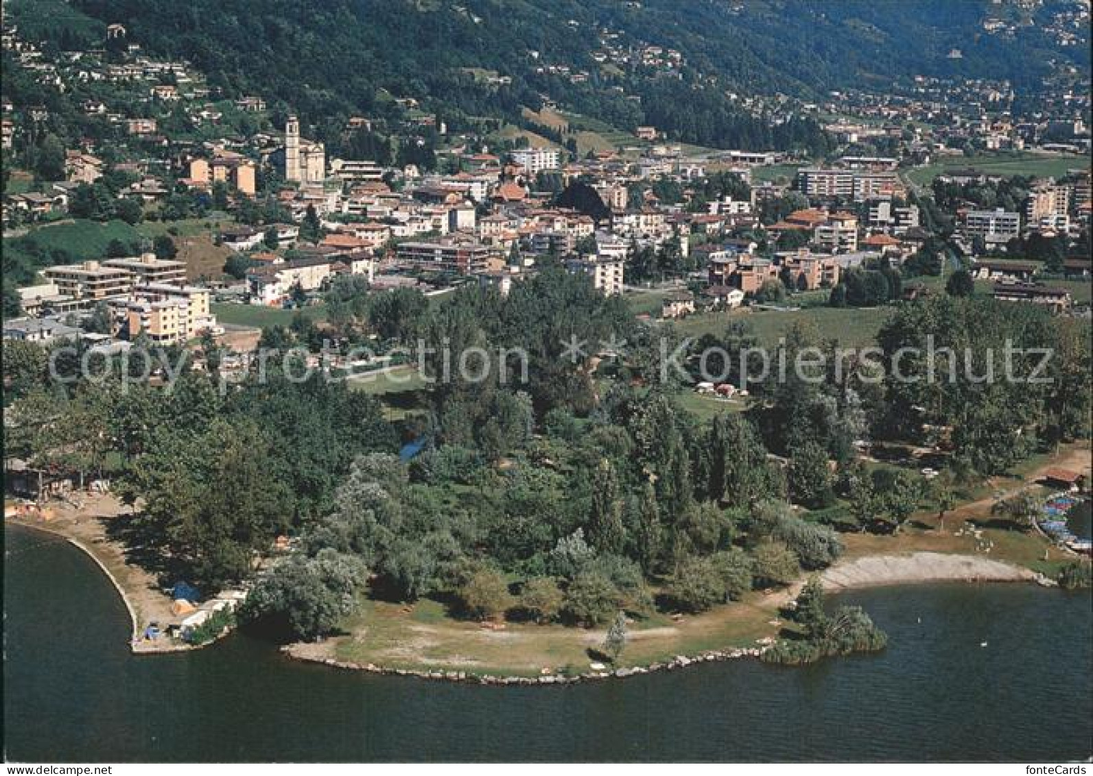 Agno Fliegeraufnahme