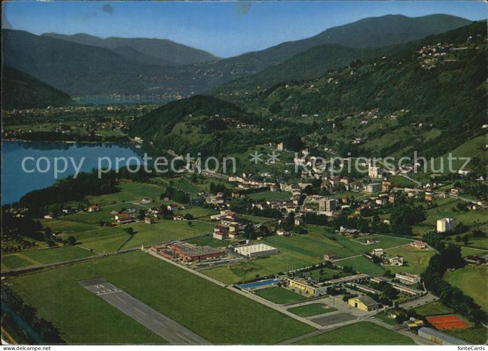 Agno Fliegeraufnahme