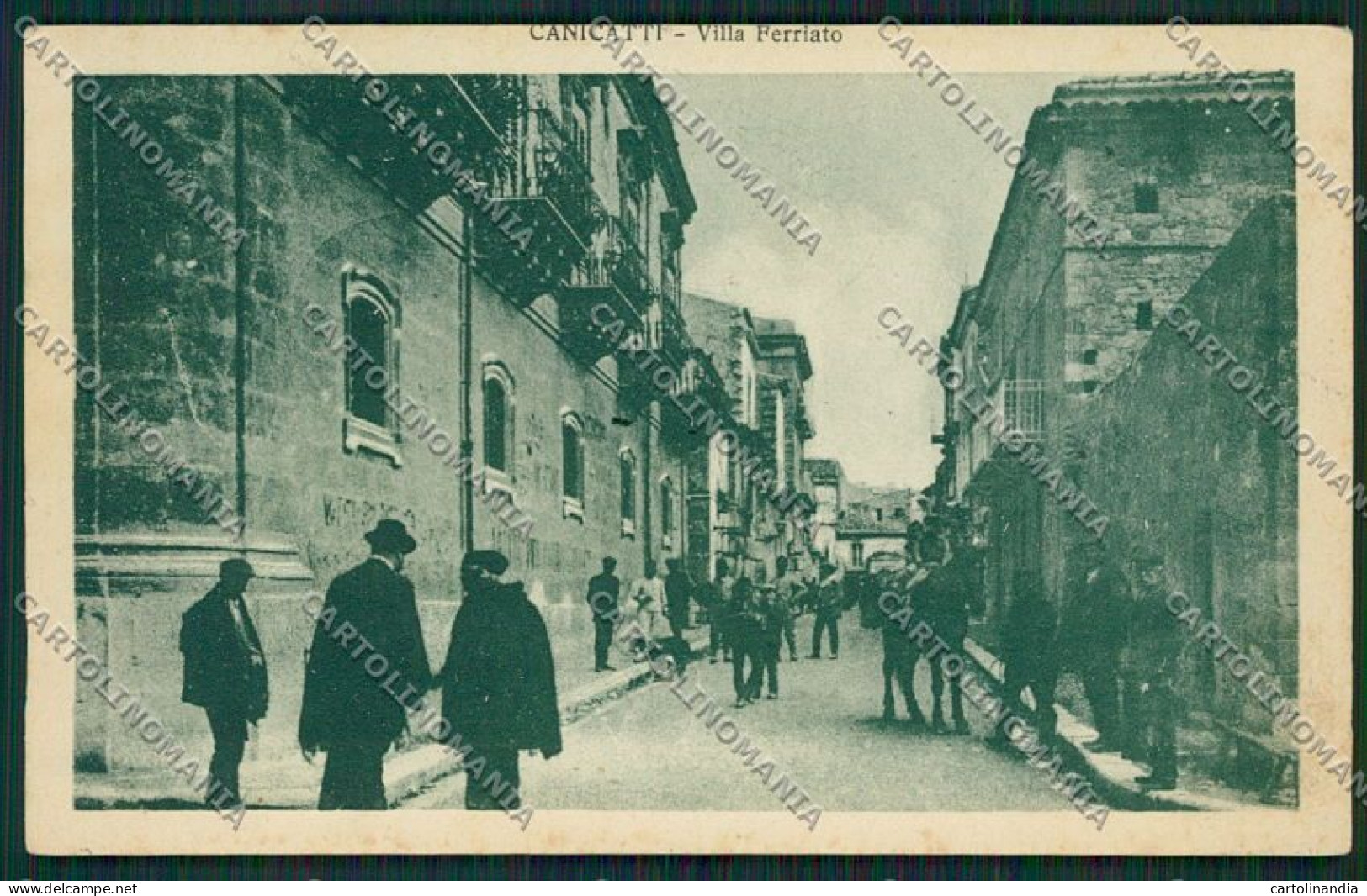 Agrigento Canicattì cartolina QQ0034