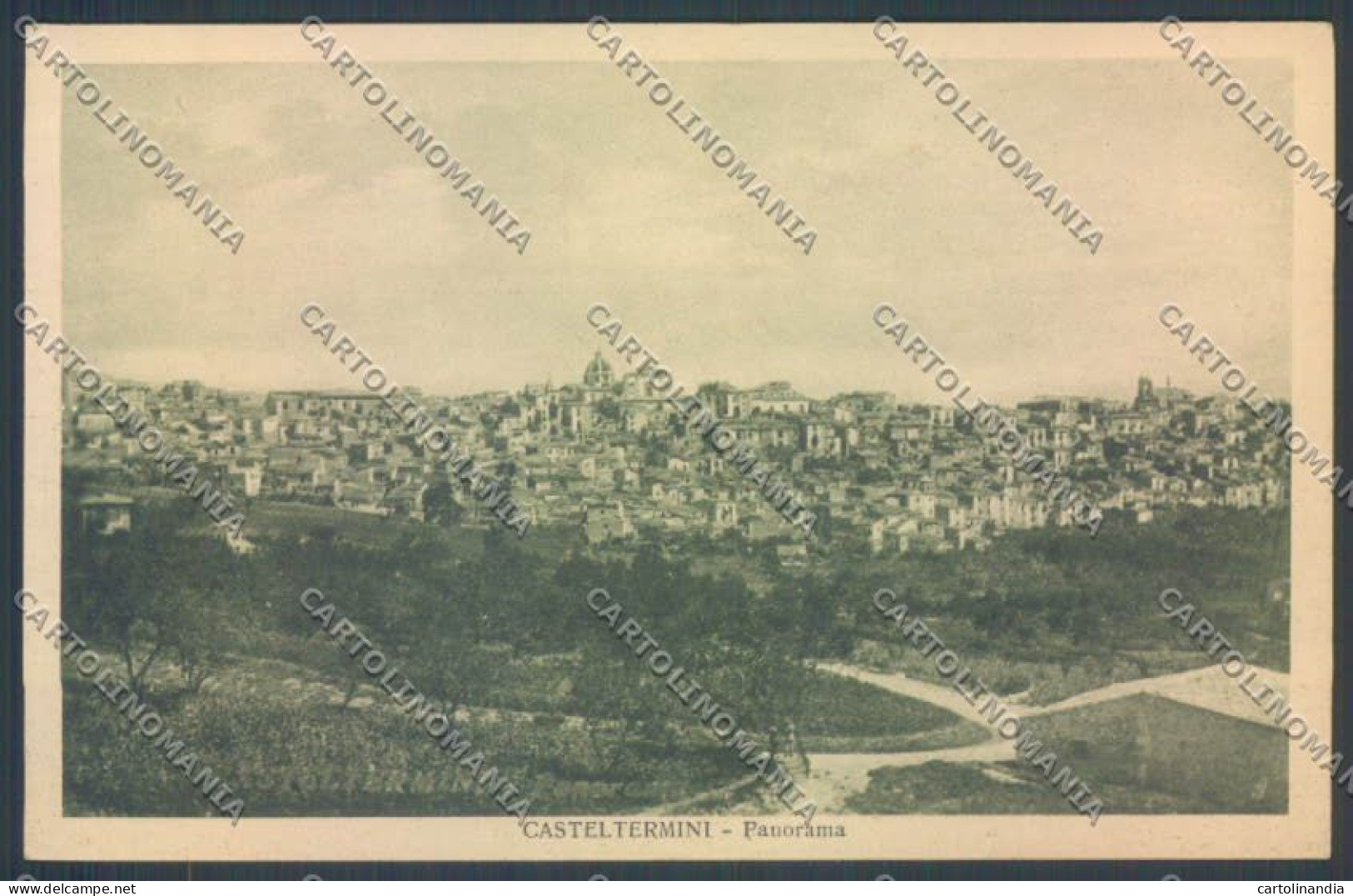 Agrigento Casteltermini cartolina ZG0064