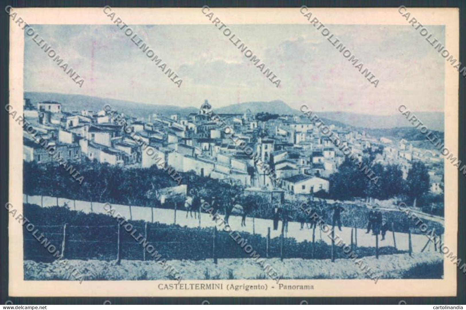 Agrigento Casteltermini cartolina ZG0066